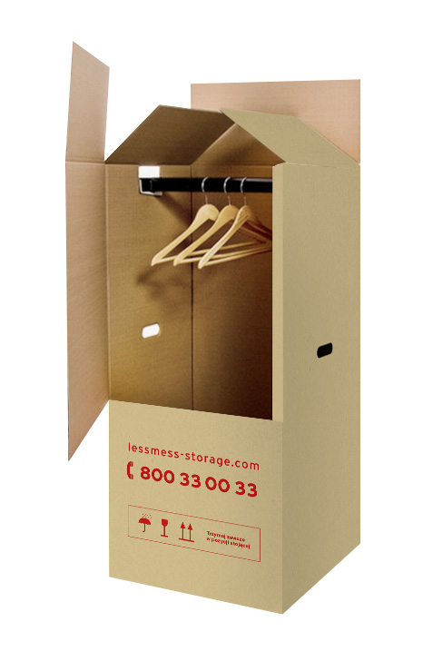 Less Mess Wardrobe Box 50x60 cm, height: 115 cm 
